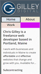 Mobile Screenshot of gilleydigital.com